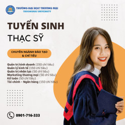 Tuyển sinh trình độ thạc sĩ đợt 1 tháng 4 năm 2022