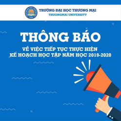 Thông báo tiếp tục thực hiện kế hoạch học tập năm học 2019-2020