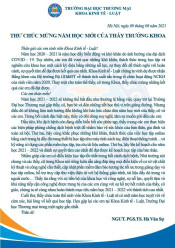 CHÀO MỪNG NĂM HỌC MỚI 2021 - 2022