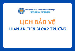 Nghiên cứu Sinh Lê Thị Hoài bảo vệ luận án tiến sĩ