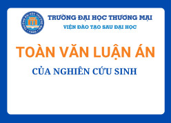 Luận án của nghiên cứu sinh Nguyễn Tấn Tâm