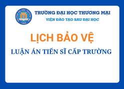 Nghiên cứu sinh Lại Quang Huy bảo vệ luận án tiến sĩ