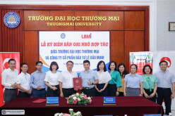 Lễ ký kết Biên bản ghi nhớ giữa Trường Đại học Thương mại và CTCP Đầu tư Lê Bảo Minh – Chi nhánh Hà Nội